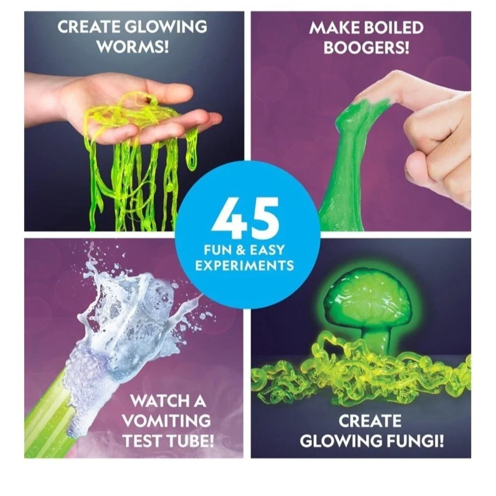 NEW National Geographic‎ Gross Science Kit With 45 Gross Science Experiments